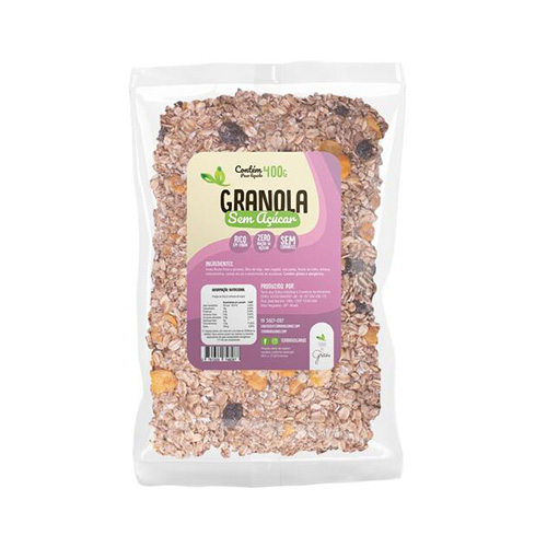 Granola sem açúcar