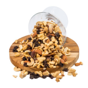 Mix de castanhas com uva